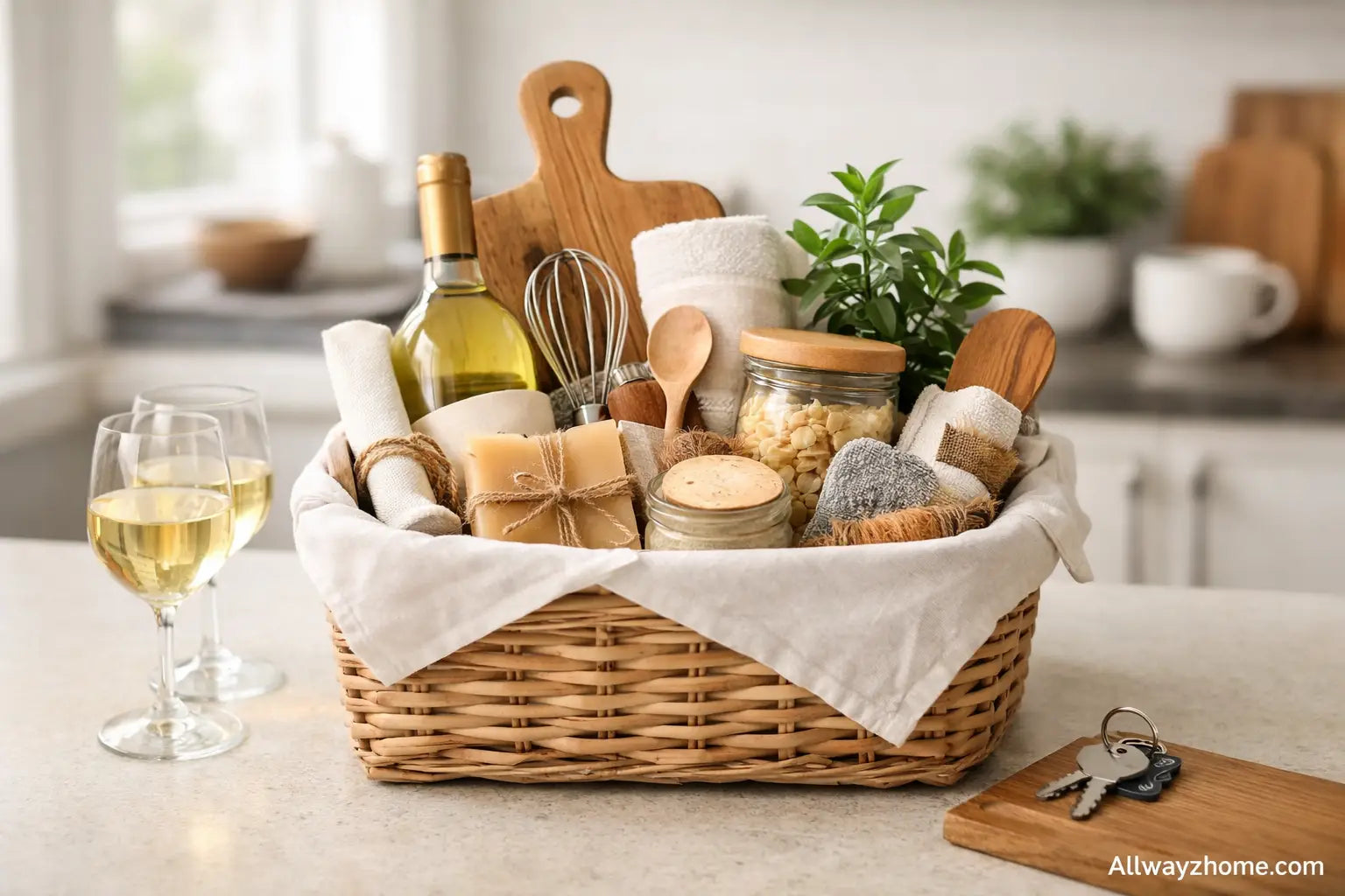 Housewarming Basket for First Time Homeowners